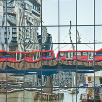 Buy canvas prints of City Reflections by Dawn O'Connor