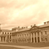 Buy canvas prints of The Royal Hospital for Seamen, Greenwich by Dawn O'Connor