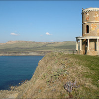 Buy canvas prints of Clavell tower, Kimmeridge, Dorset, UK by Graham Piper