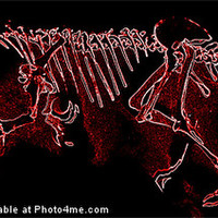 Buy canvas prints of Baryonyx Dinosaur Skeleton by Hannah Morley
