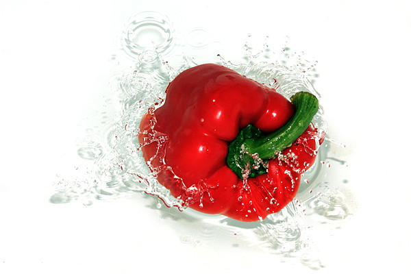 Fresh Red Pepper Picture Board by Anthony Michael 