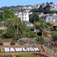 Buy canvas prints of Dawlish Town Devon by Anthony Michael 