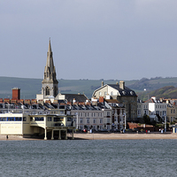 Buy canvas prints of Weymouth Seafront by Anthony Michael 