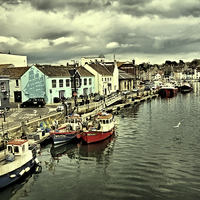 Buy canvas prints of Weymouth Harbour by Anthony Michael 