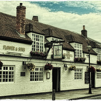 Buy canvas prints of The Windmill Inn by Anthony Michael 