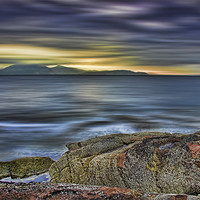 Buy canvas prints of Arran Sunset by Sam Smith