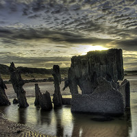 Buy canvas prints of HDR Wreck by Sam Smith