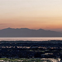 Buy canvas prints of Arran at dusk by Sam Smith