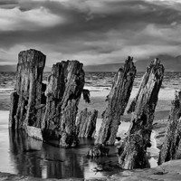 Buy canvas prints of Wreck Remains by Sam Smith