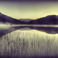 Buy canvas prints of Loch Lubnaig Toned by Sam Smith