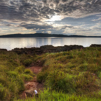 Buy canvas prints of Little Cumbrae by Sam Smith
