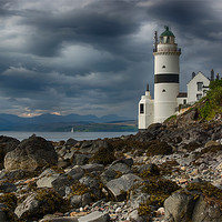Buy canvas prints of Cloch Lighthouse by Sam Smith