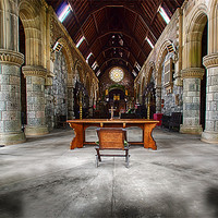 Buy canvas prints of The Chancel by Sam Smith