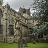 Buy canvas prints of Cartmel Priory by Sam Smith