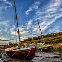 Buy canvas prints of Waiting on the tide by Sam Smith