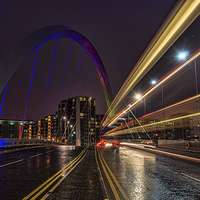 Buy canvas prints of  Clyde Arc by Sam Smith