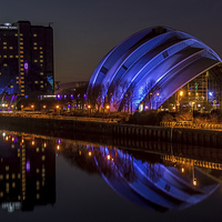 Buy canvas prints of  Clyde Auditorium by Sam Smith