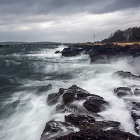 Buy canvas prints of  Stormy water by Sam Smith