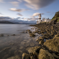 Buy canvas prints of Cloch Lighthouse by Sam Smith