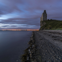 Buy canvas prints of  Greenan Castle by Sam Smith