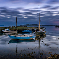 Buy canvas prints of Portencross harbour by Sam Smith