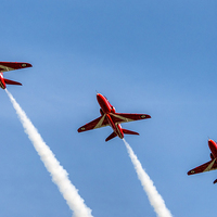 Buy canvas prints of Red Arrows by Sam Smith