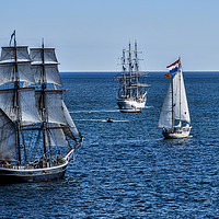 Buy canvas prints of Tall ships by Sam Smith