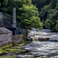 Buy canvas prints of Falls of Clyde by Sam Smith
