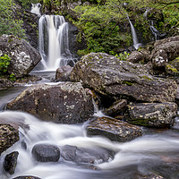 Buy canvas prints of Inversnaid Falls by Sam Smith