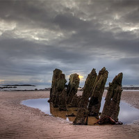 Buy canvas prints of Old ship wreck by Sam Smith