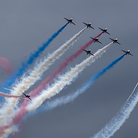 Buy canvas prints of Red Arrows by Sam Smith