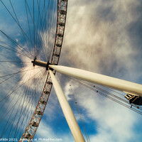 Buy canvas prints of London Eye by Joanne Wilde