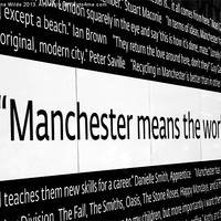 Buy canvas prints of Manchester means the world to me by Joanne Wilde