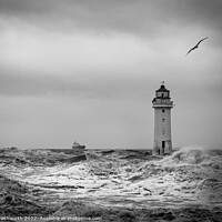 Buy canvas prints of Perch Rock Lighthouse #4 of 5  by colin ashworth