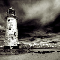 Buy canvas prints of Talacre Lighthouse 6 by colin ashworth