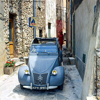 Buy canvas prints of Hill Town Provence by Jim Hellier