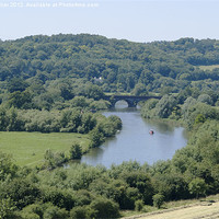 Buy canvas prints of Chiltern Hills Meets the Thames by Jim Hellier
