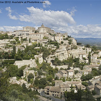 Buy canvas prints of Travel Photography the Luberon Provence France by Jim Hellier