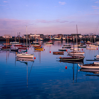 Buy canvas prints of  Yacht Mooring Howth Harbour by Jim Hellier