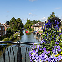 Buy canvas prints of Hungerford Wharf  by Jim Hellier
