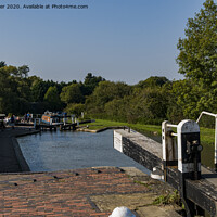 Buy canvas prints of Grand Union Canal by Jim Hellier
