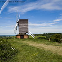 Buy canvas prints of Post Windmill at Brill by Jim Hellier