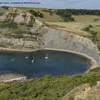 Buy canvas prints of Jurassic coast by Jim Hellier