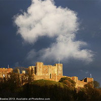 Buy canvas prints of Dover Castle Afternoon Light by Serena Bowles