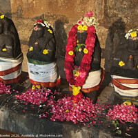 Buy canvas prints of Offerings to the Gods Tanjore by Serena Bowles