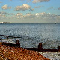 Buy canvas prints of Deal Beach by Serena Bowles