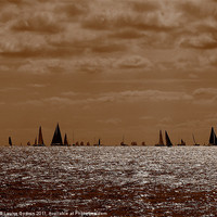 Buy canvas prints of Cowes Week by Louise Godwin