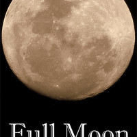 Buy canvas prints of Full Moon by Louise Godwin