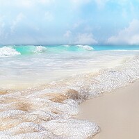 Buy canvas prints of Barbados Waters by Louise Godwin