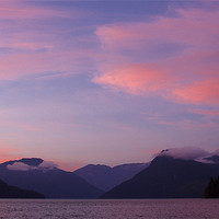 Buy canvas prints of Canadian Sunset by Thomas Schaeffer